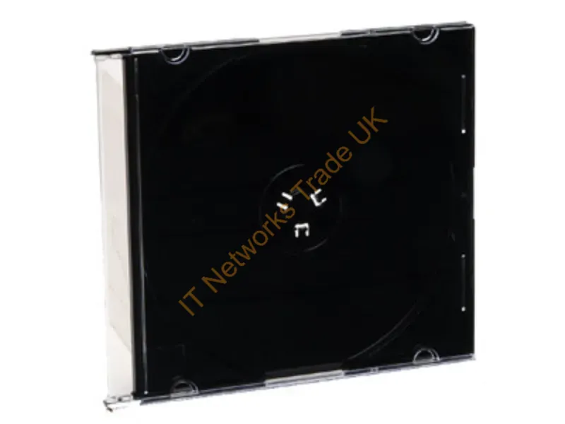 94868 - Verbatim Cd/Dvd Black Slim Storage Cases 200Pk