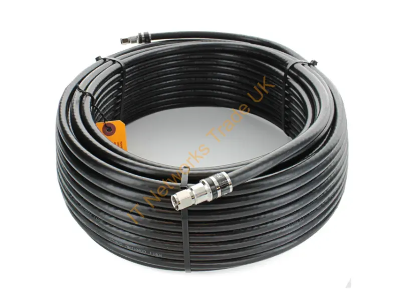 951100 - Wilson Electronics 951100 Coaxial Cable 1200" (30.5 M) F Black