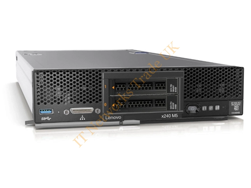 9532L2J IBM / Lenovo Flex System x240 M5 Intel -Xeon E5 12-Core 2.50GHz 30MB Cache CPU 16GB RAM Rack Server System
