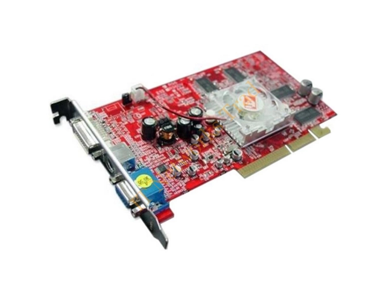9550XL ATI Radeon 256MB DVI VGA TV-Out AGP Video Graphics Card