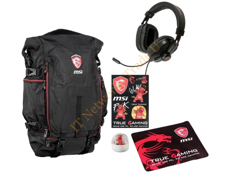 MSI GT Gaming Xmas Pack 2017 15.6" Backpack Black, Red Accessory