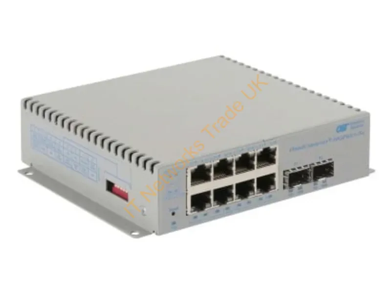 9581-0-28-9W - Omnitron Omniconverter 10Gpoe+/Sx Dc Wt