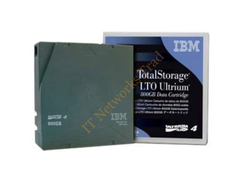 95P4278 IBM LTO Ultrium 4 Tape Cartridge LTO Ultrium LTO-4 800GB (Native) / 1.6TB (Compressed) 5 Pack Tape Media Storage
