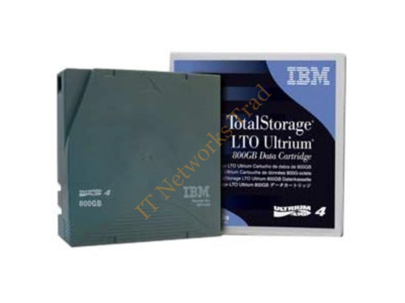 95P4437 IBM LTO Ultrium 4 Labeled Tape Cartridge LTO Ultrium LTO-4 800GB (Native) / 1.6TB (Compressed) 1 Pack Tape Media Storage