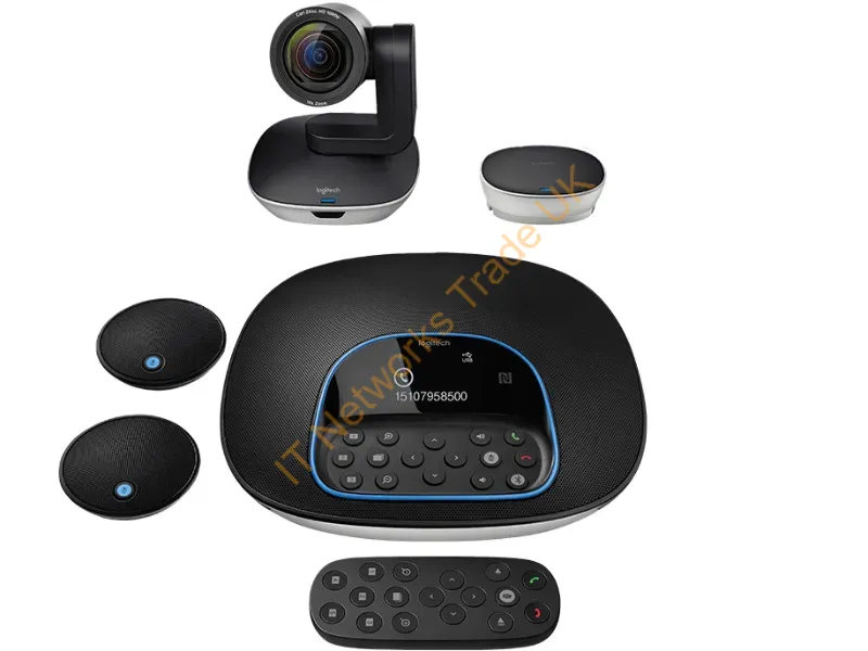 960-001054 - Logitech 960-001054 Video Conferencing System 20 Person(S) Group Video Conferencing System