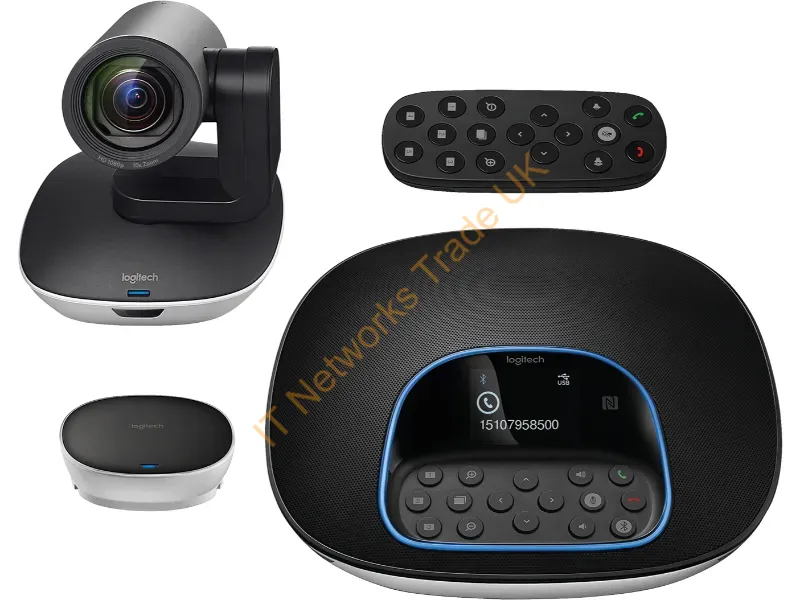 960-001060 - Logitech 960-001060 Video Conferencing System 20 Person(S) Group Video Conferencing System