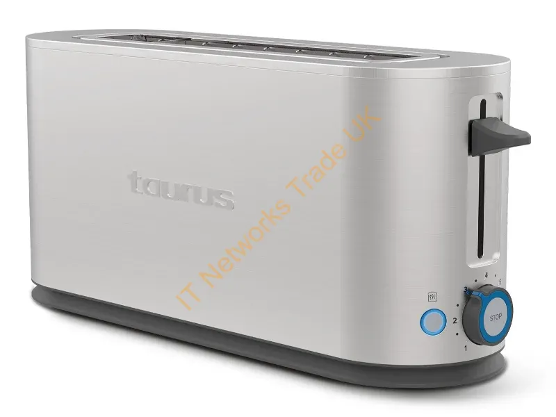 960677000 - Taurus Mytoast Legend 7 2 slice(s) 1000 W Stainless steel