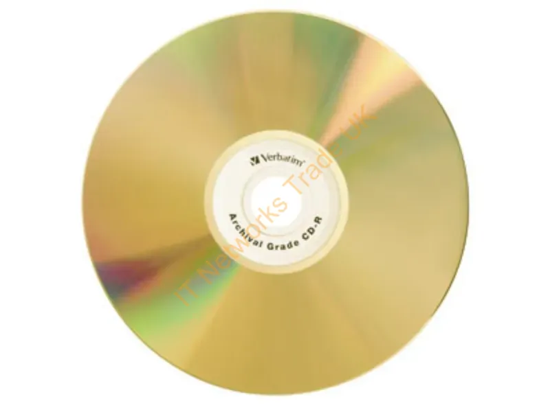 96159 - Verbatim Ultralife Gold Archival Grade Cd-R 80Min 700Mb 52X 50Pk Spindle 82X 50 Pc(S)