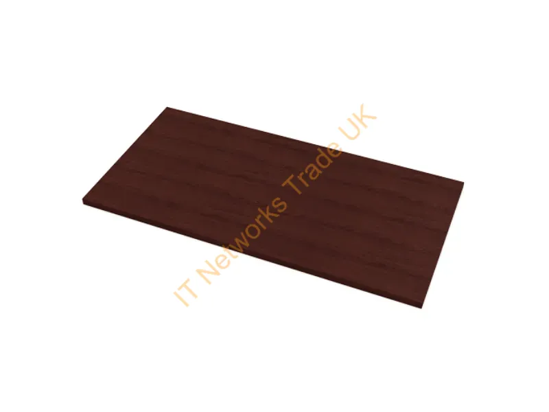 9650401 - Fellowes 9650401 Computer Desk Top Square Shape Mahogany