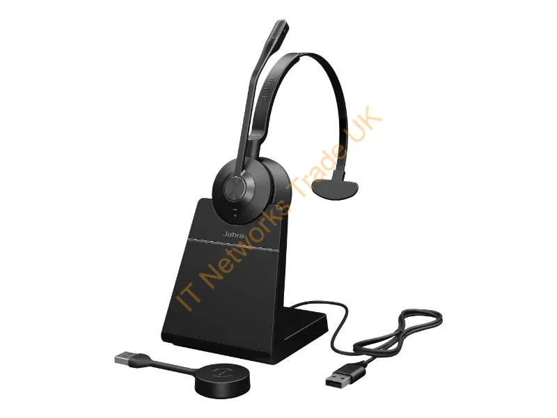 9653-415-125 - Jabra Engage 55 Se Headset Wireless Head-Band Office/Call Center Black