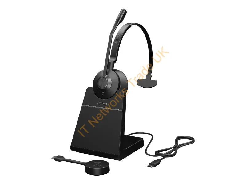 9653-435-125 - Jabra Engage 55 Se Headset Wireless Head-Band Office/Call Center Black