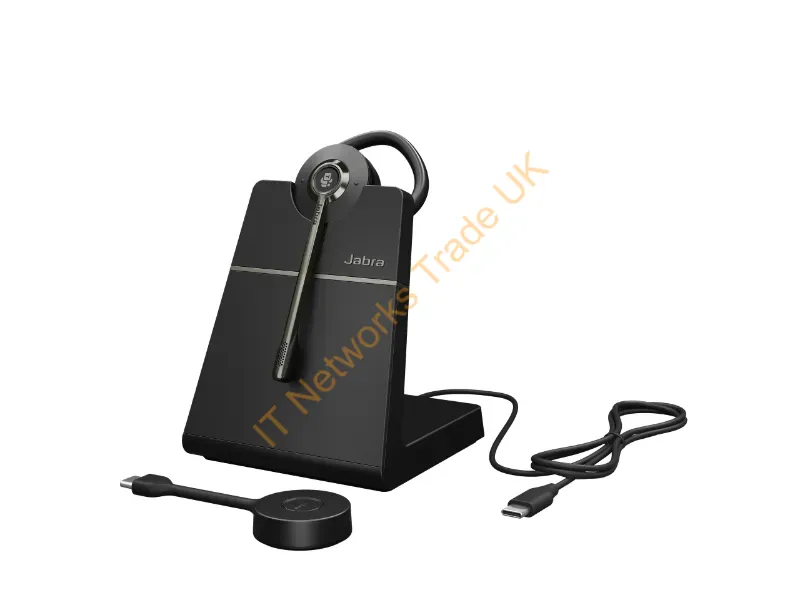 9655-475-125 - Jabra Engage 55 Se Headset Wireless Ear-Hook Car/Home Office Black