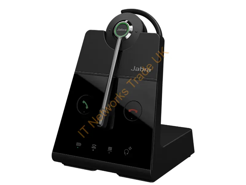 9655-553-125 - Jabra Engage 65 Se Headset Wireless Ear-Hook, Head-Band Office/Call Center Black