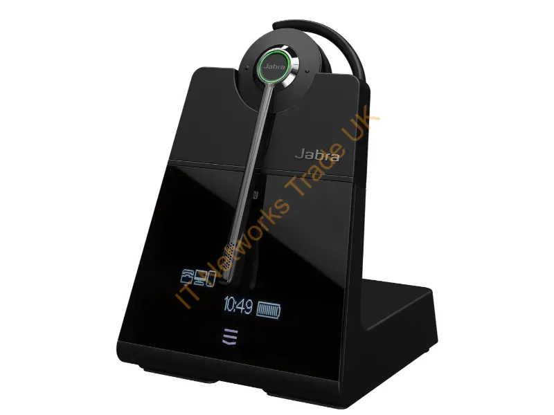 9655-583-125 - Jabra Engage 75 Se Headset Wireless Ear-Hook, Head-Band Office/Call Center Bluetooth Black
