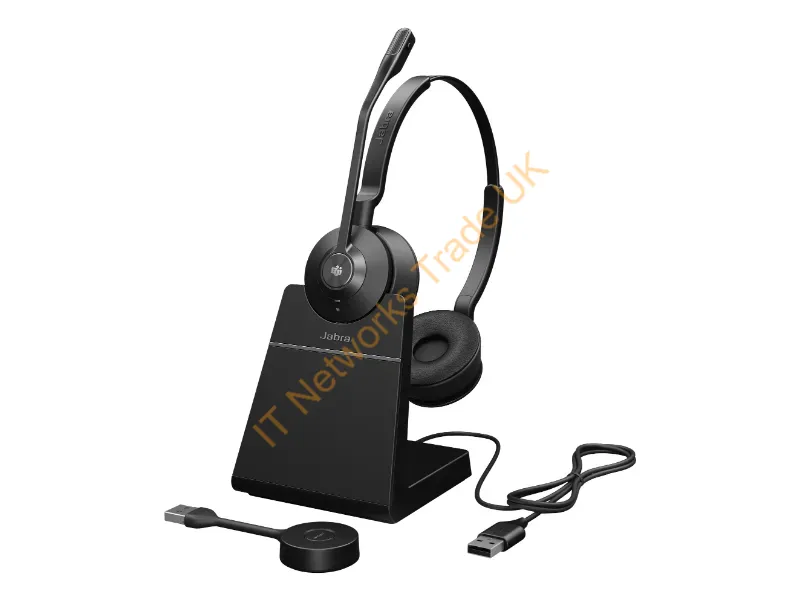 9659-455-125 - Jabra Engage 55 Se Headset Wireless Head-Band Office/Call Center Black