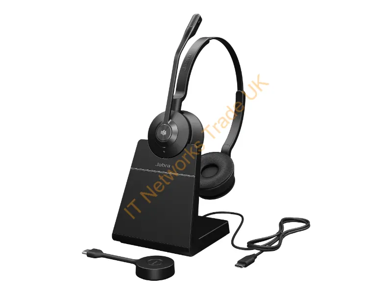 9659-475-125 - Jabra Engage 55 Se Headset Wireless Head-Band Office/Call Center Black