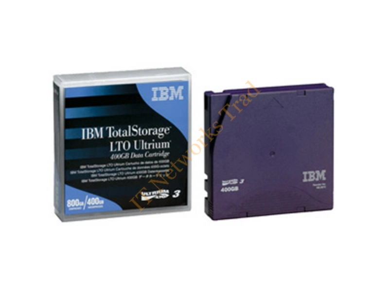 96P1203 IBM LTO Ultrium 3 WORM Tape Cartridge LTO Ultrium LTO-3 400GB (Native) / 800GB (Compressed) Tape Media Storage