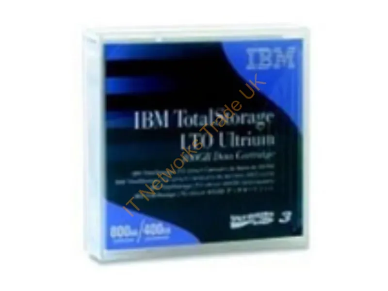 96P1470 IBM LTO Ultrium 3 Barcode Label Tape Cartridge LTO Ultrium LTO-3 400GB (Native) / 800GB (Compressed) Tape Media Storage