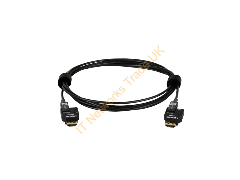 97-0418164 - Kramer Electronics Crs-Fiberh-S1-164 Hdmi Cable 1968.5" (50 M) Hdmi Type A (Standard) Black