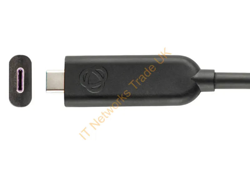97-04500015 - Kramer Electronics Cls-Aocu32/Ff-15 Usb Cable Usb 3.2 Gen 2 (3.1 Gen 2) 421.3" (10.7 M) Usb C Black