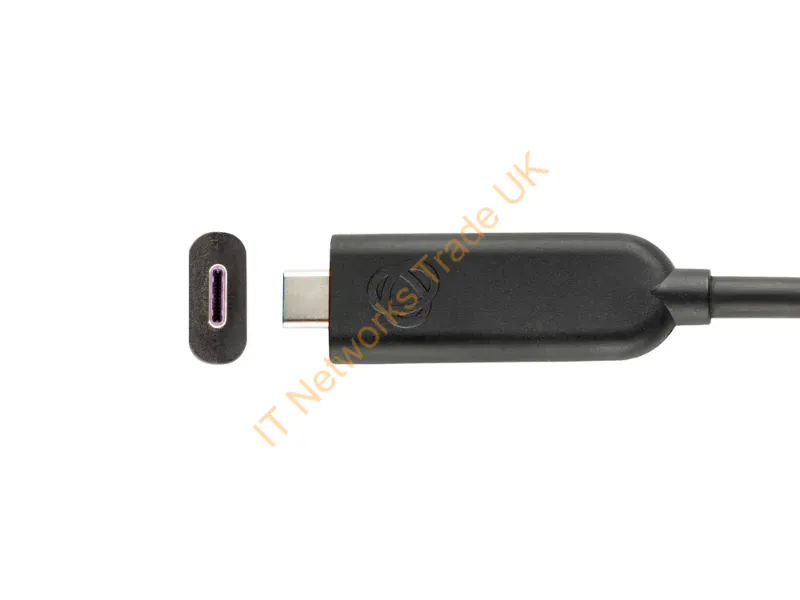 97-04500131 - Kramer Electronics Cls-Aocu32/Ff Usb Cable Usb 3.2 Gen 2 (3.1 Gen 2) 1574.8" (40 M) Usb C Black