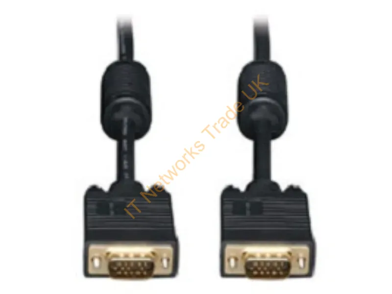 97-748 - Ergotron Svga/Vga Monitor Cable Vga Cable 118.1" (3 M) Vga (D-Sub) Black