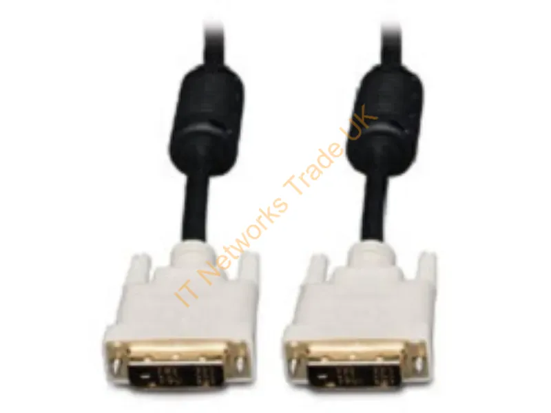 97-750 - Ergotron Dvi Dual-Link Monitor Cable Dvi Cable 118.1" (3 M) Dvi-D Black, White