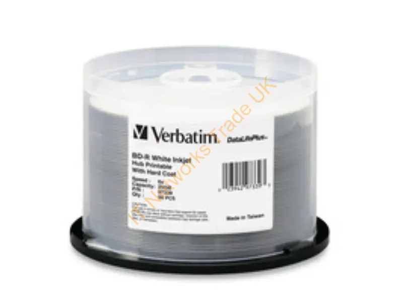 97339 - Verbatim 97339 Blank Blu-Ray Disc Bd-R 25 Gb 50 Pc(S)
