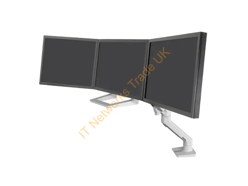 98-009-216 - Ergotron 98-009-216 24" White flat panel wall mount Monitor Accessory