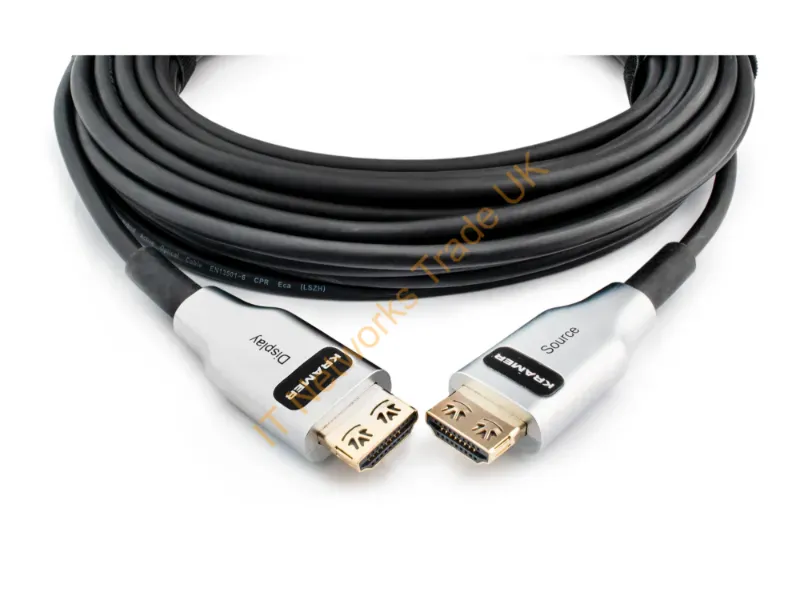 98-042600197 - Kramer Electronics Cls-Aoch/Uf-197 Hdmi Cable 2362.2" (60 M) Hdmi Type A (Standard) Black