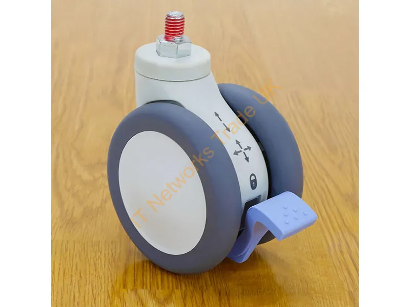 98-069 - Ergotron 98-069 Multimedia Cart Accessory Gray, White Casters
