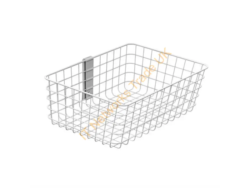 98-135-216 - Ergotron 98-135-216 Multimedia Cart Accessory White Basket