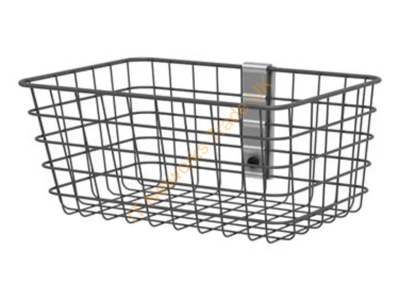 98-136-282 - Ergotron 98-136-282 Multimedia Cart Accessory Dark Gray Basket