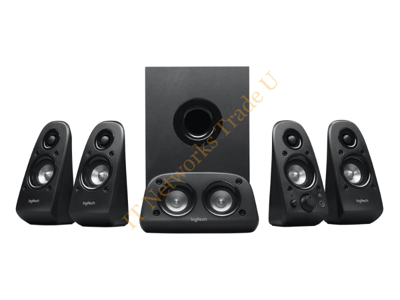 Logitech Z506 5.1channels 75W Black speaker set