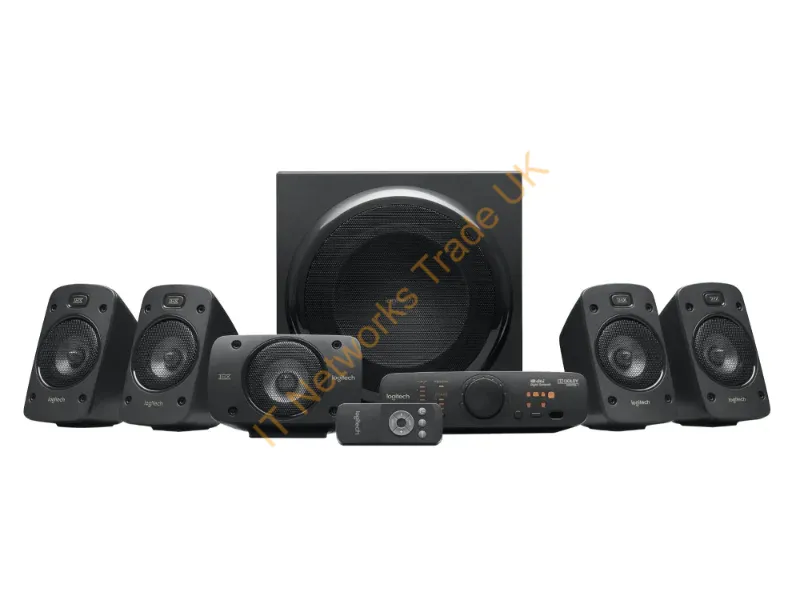 980-000469 - Logitech Z906 5.1channels 500W Black speaker set