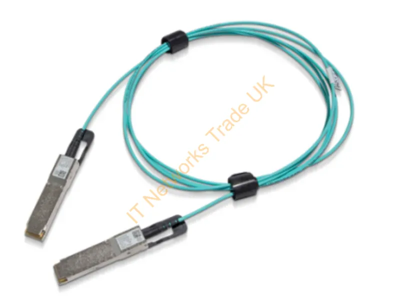 980-9I44H-00H100 - Nvidia MFS1S00-H100V InfiniBand/fibre optic cable 100 m QSFP56 Blue