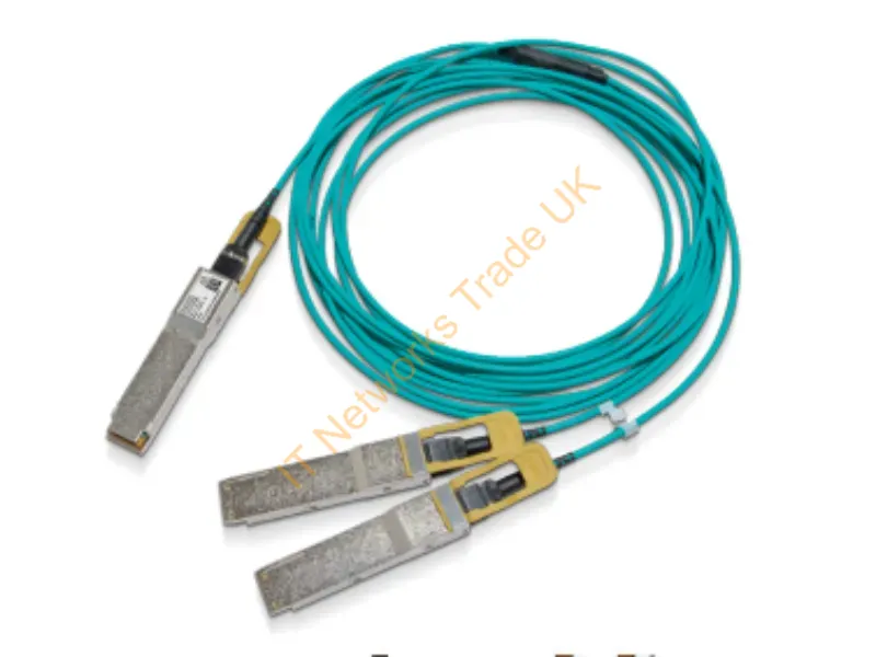 980-9I96P-00H030 - Nvidia MFS1S50-H030V InfiniBand/fibre optic cable 30 m QSFP56 2x QSFP56 Blue