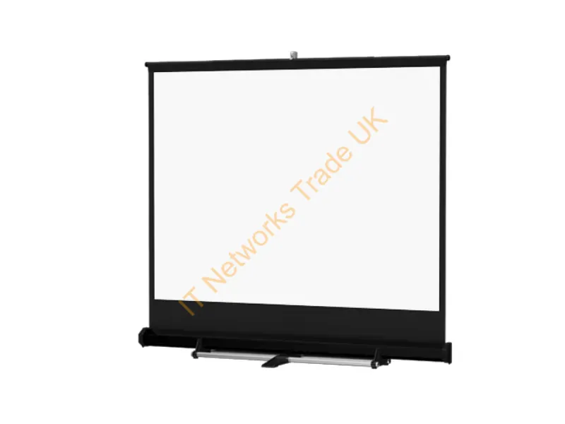 98044 - Da-Lite Model C Floor 120D Mw Cpt Blk