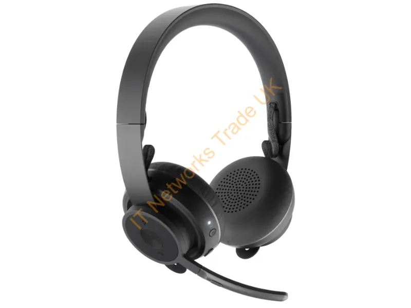 981-000913 - Logitech 981-000913 Headphones/Headset Wireless Head-Band Office/Call Center Bluetooth Graphite
