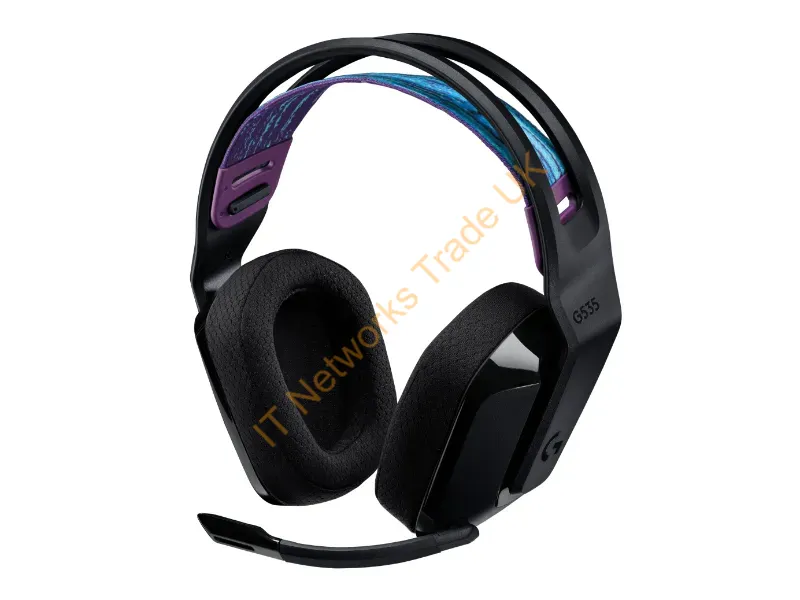 981-000971 - Logitech G 981-000971 Headphones/Headset Wireless Head-Band Gaming Black