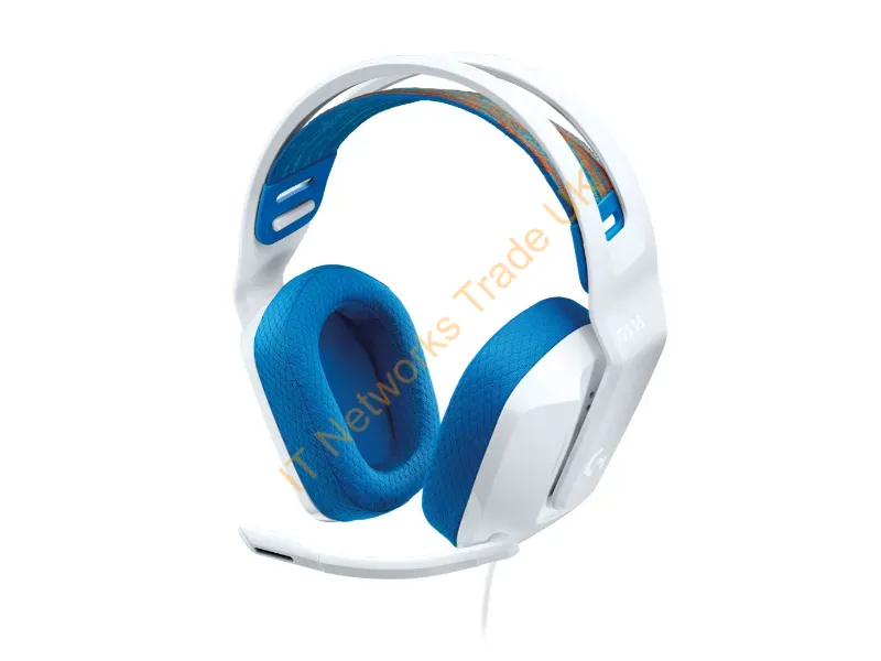981-001017 - Logitech G 981-001017 Headphones/Headset Wired Head-Band Gaming White