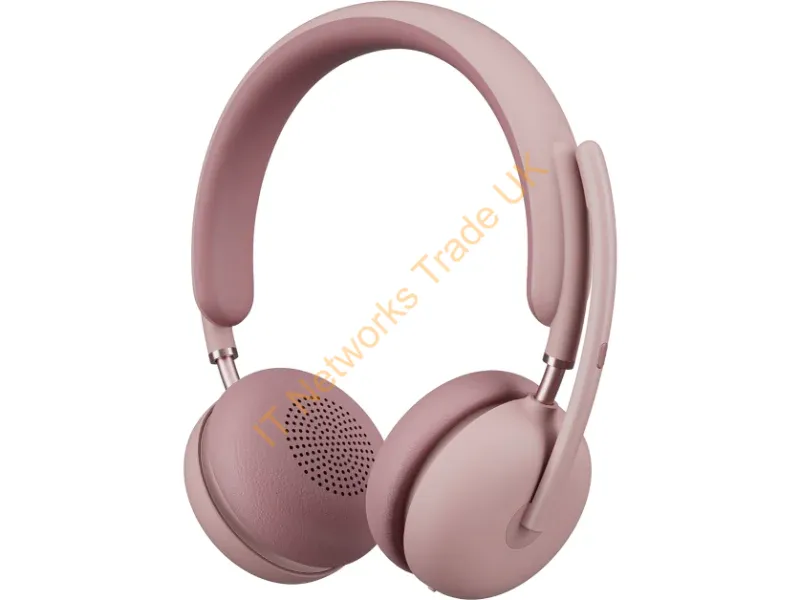981-001304 - Logitech Zone Wireless 2 Headset Wired & Wireless Head-band Office/Call center USB Type-C Bluetooth Pink