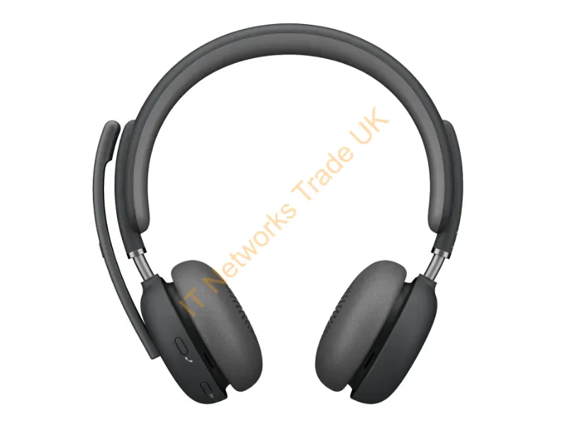 981-001317 - Logitech 981-001317 Headphones/Headset Wireless Head-Band Office/Call Center Bluetooth Graphite