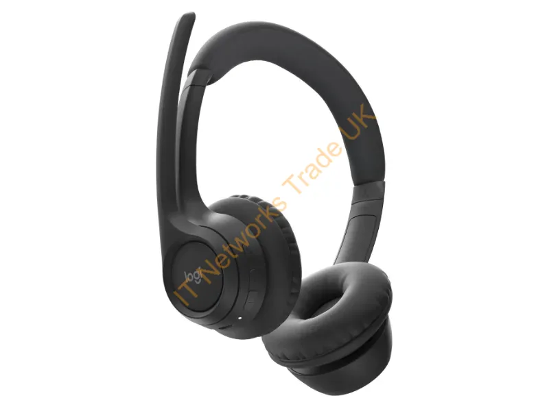 981-001407 - Logitech 981-001407 headphones/headset Wireless Head-band Office/Call center Bluetooth Black