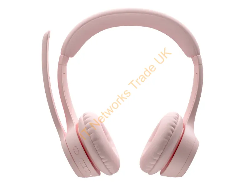981-001412 - Logitech 981-001412 headphones/headset Wireless Head-band Office/Call center Bluetooth Rose