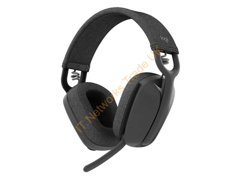 981-001441 - Logitech Zone Vibe Wireless Headset Head-band Calls/Music USB Type-C Bluetooth Graphite