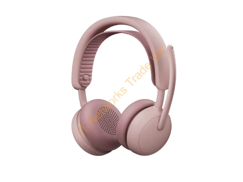 981-001519 - Logitech Zone Wireless 2 Es For Business Headset Head-Band Business/Everyday Usb Type-C Bluetooth Rose