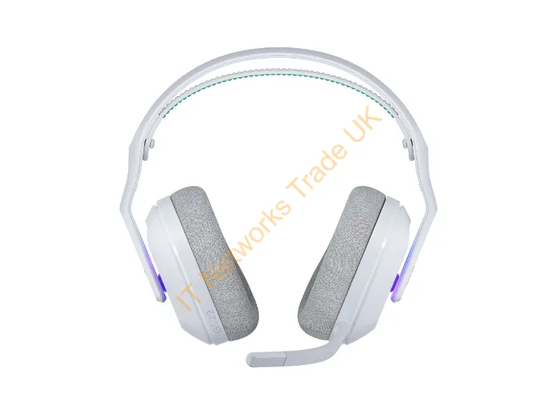981-001550 - Logitech G G522 Lightspeed Headset Wireless Head-band Gaming USB Type-C Bluetooth White