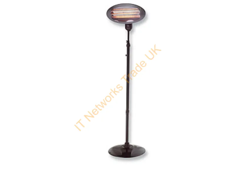 98759 - Olympia BS 55 Black 2000 W Infrared electric space heater
