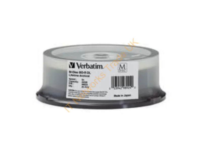 98924 - Verbatim M-Disc Bd-R Dl 50 Gb 25 Pc(S)